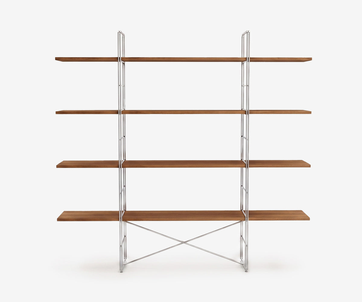Arka Solid Wood Bookshelf