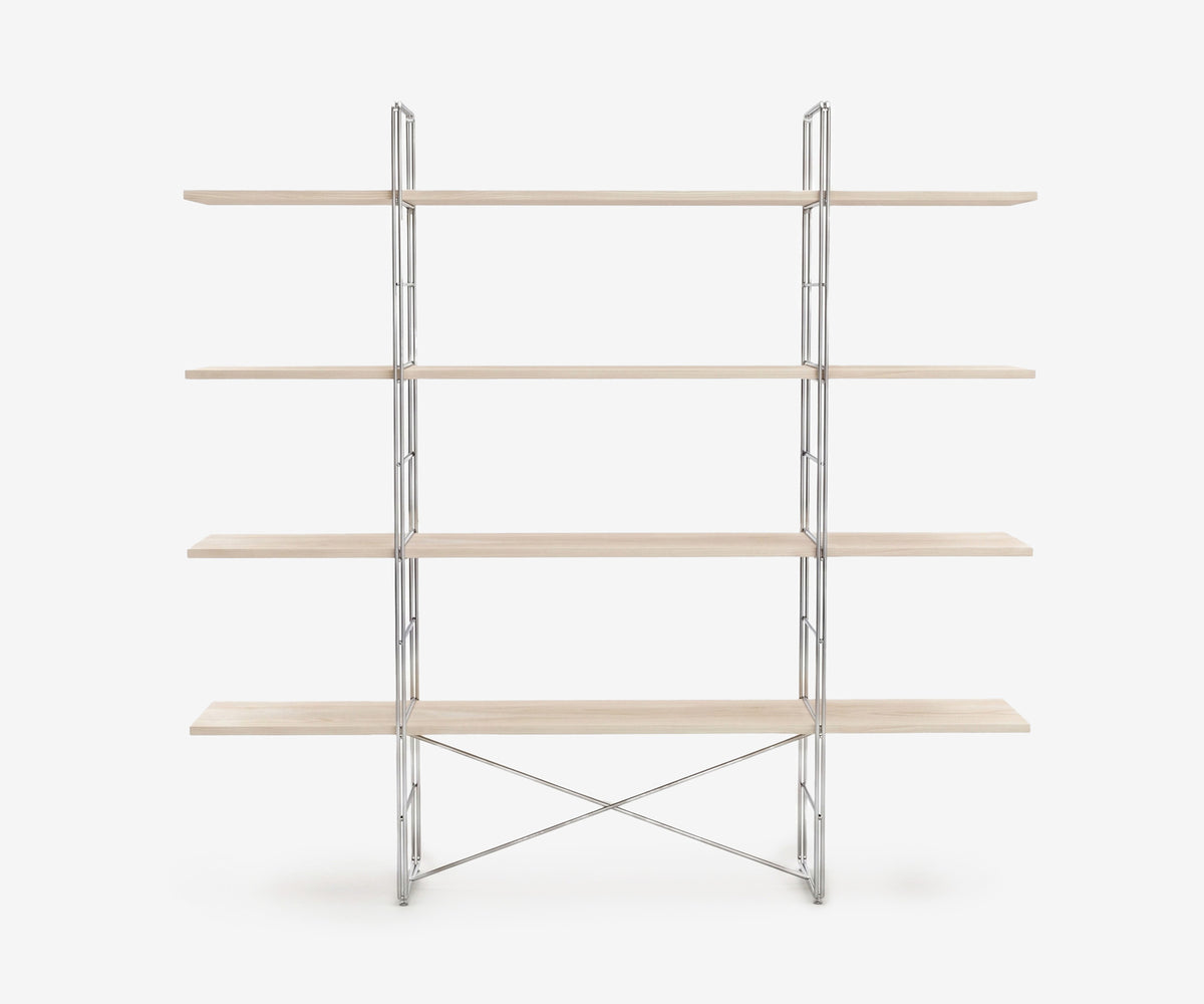 Arka Solid Wood Bookshelf