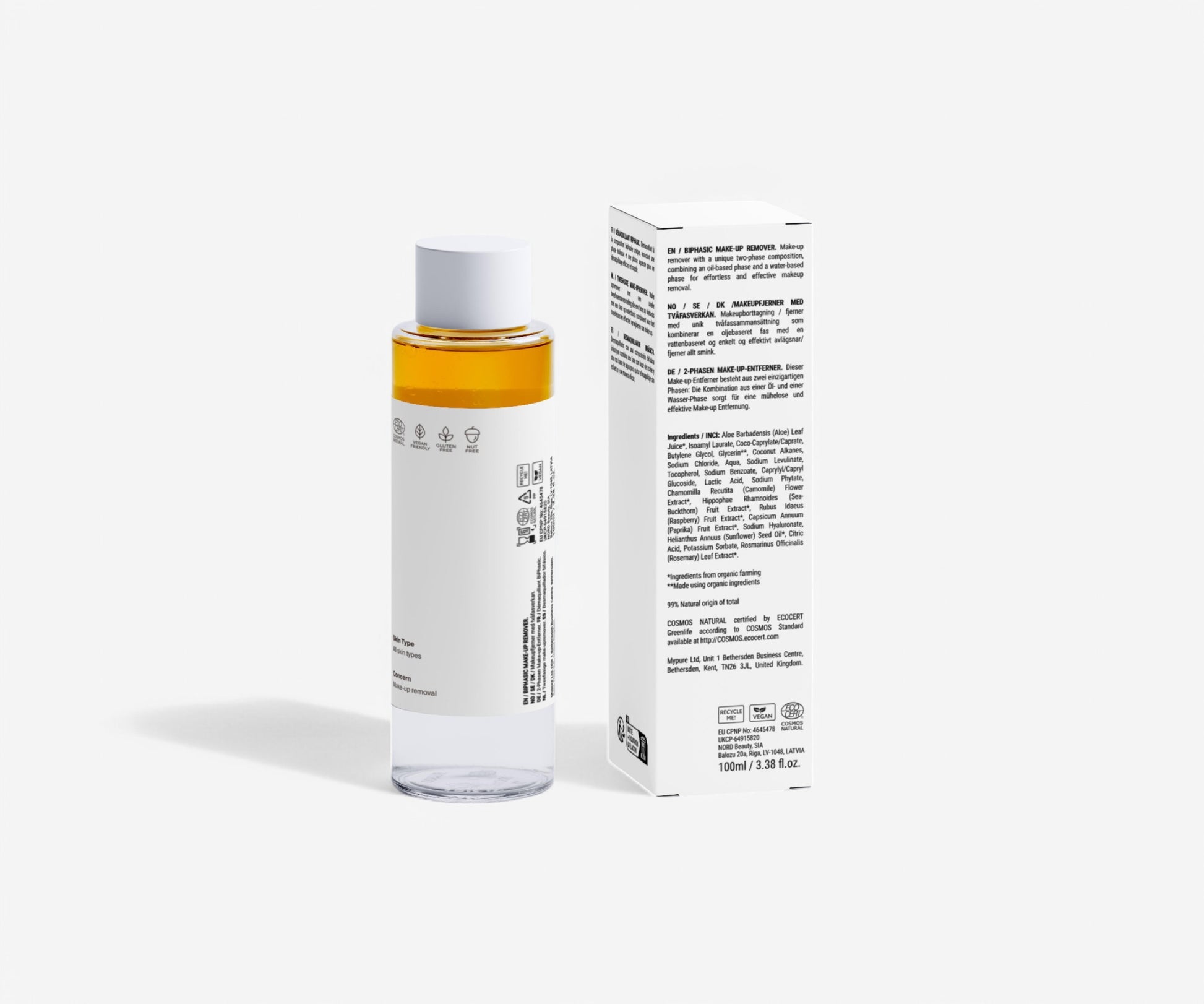 Biphasic Micellar Water - The Essential 