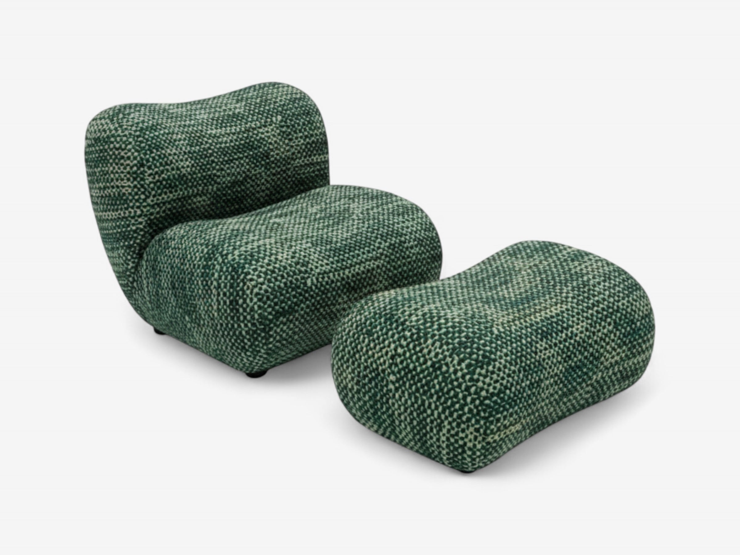 Bobo Lounge Chair and Ottoman - The Essential 