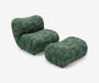 Bobo Lounge Chair and Ottoman - The Essential 