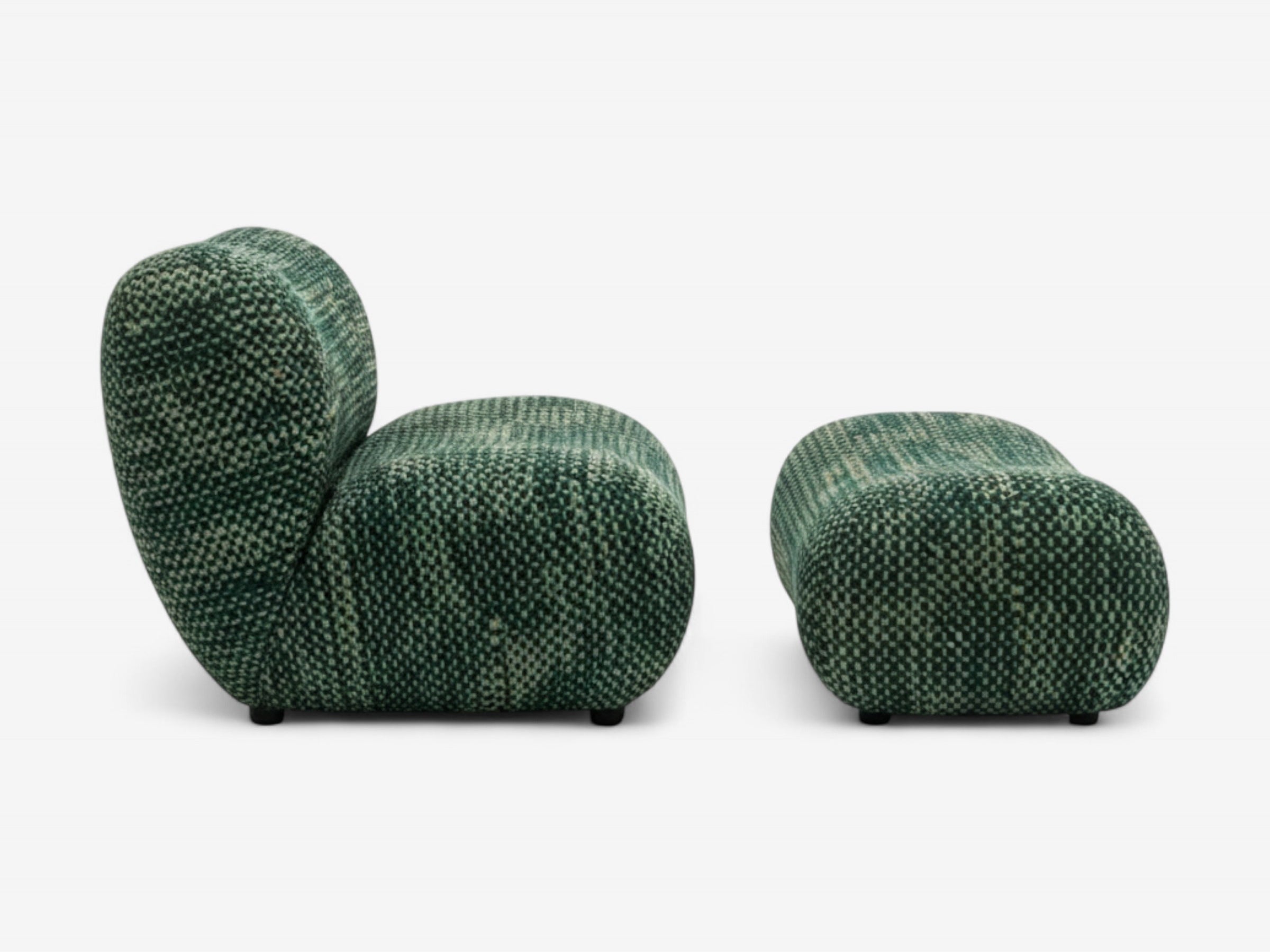Bobo Lounge Chair and Ottoman - The Essential 