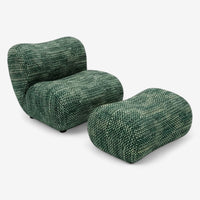 Bobo Lounge Chair and Ottoman - The Essential 