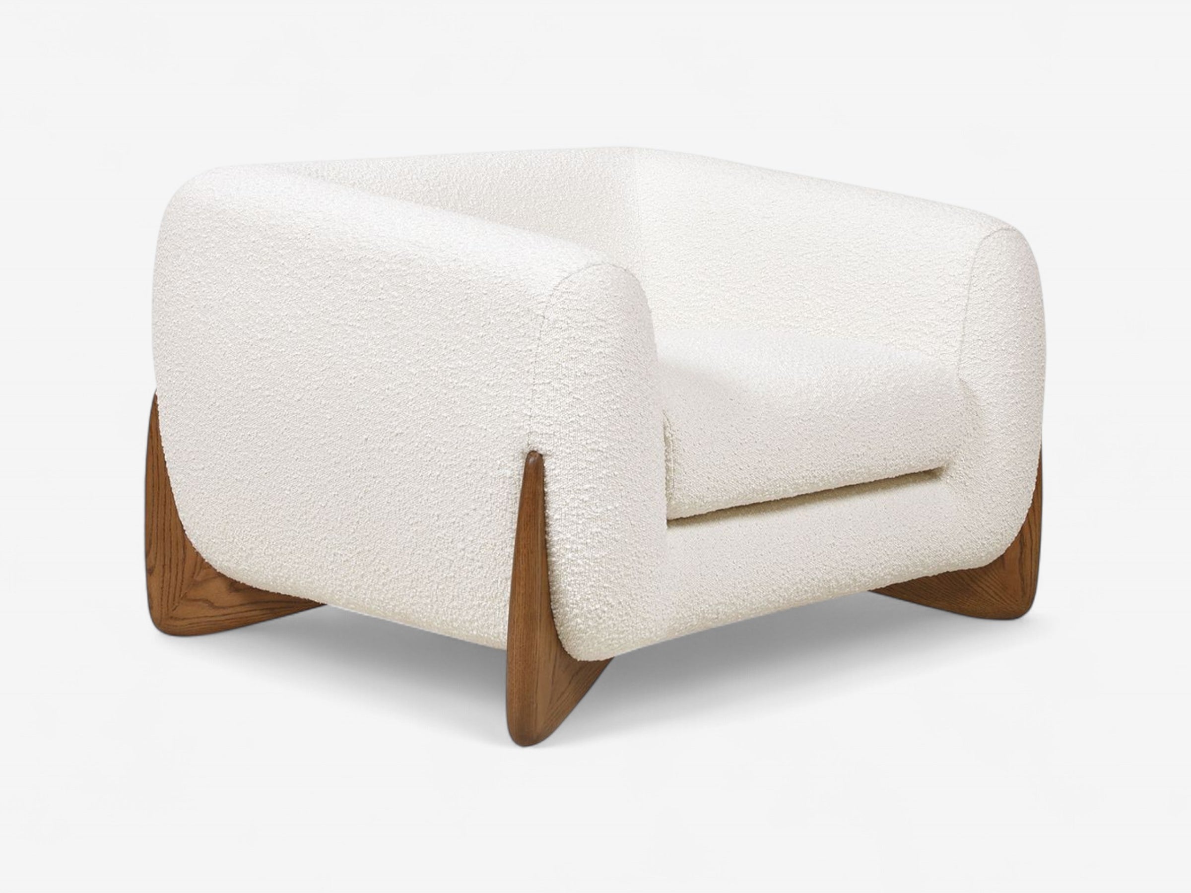 Brianza Boucle Oversized Armchair - The Essential 