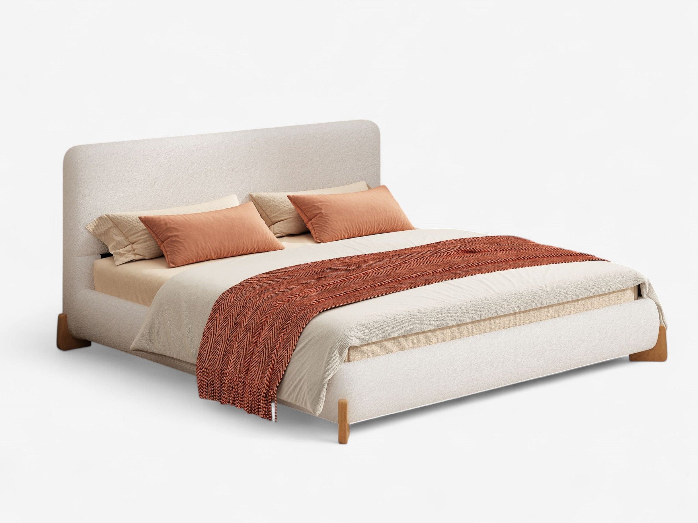 Brianza Boucle Bed - The Essential 