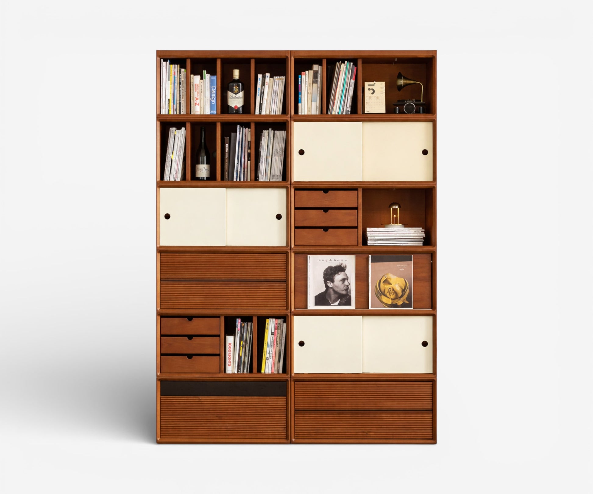 ShapeShift Solid Wood Modular Shelving - The Essential 