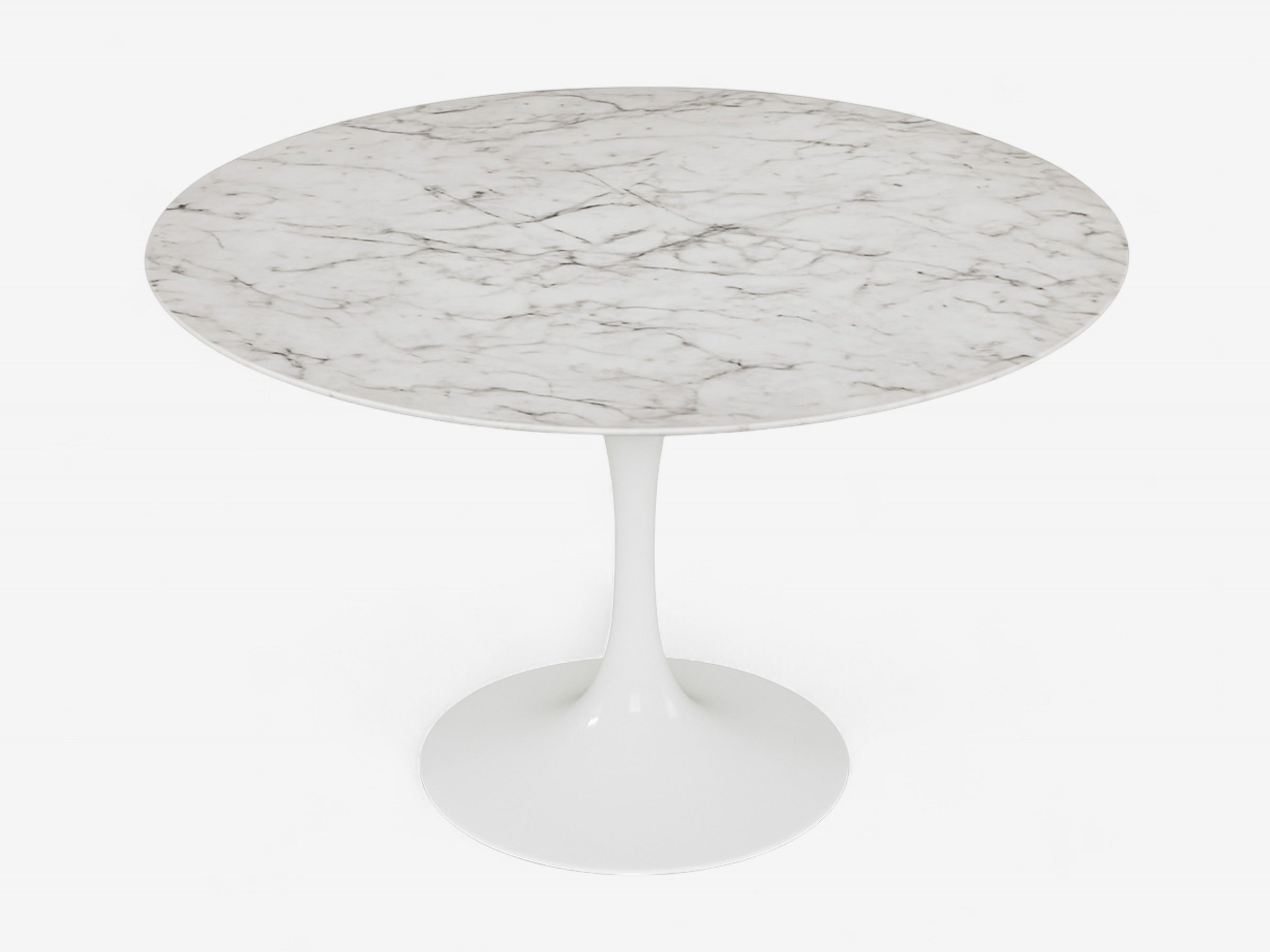 Marble Pedestal Dining Table - The Essential 