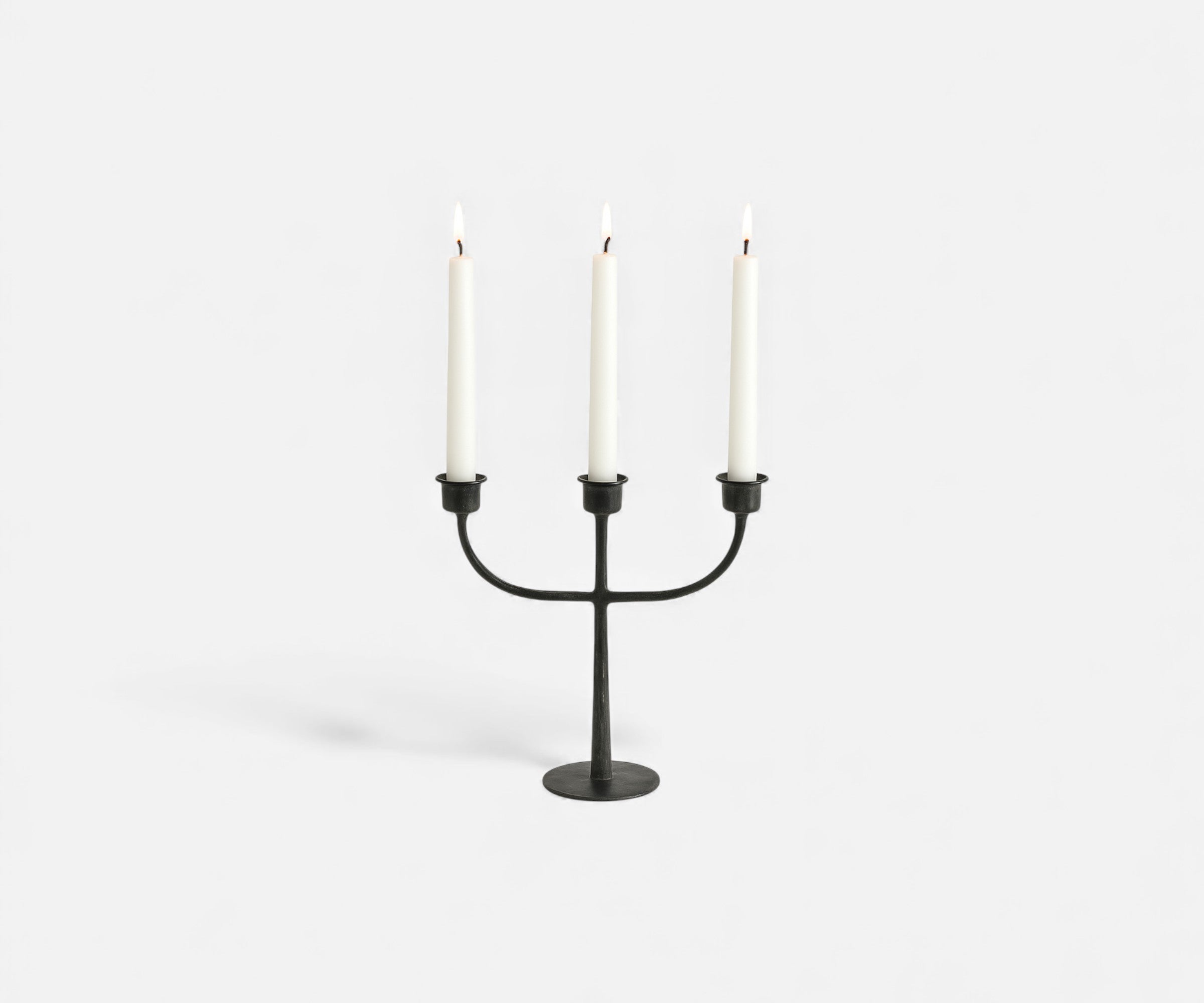 Cinq Iron Candelabra - The Essential 