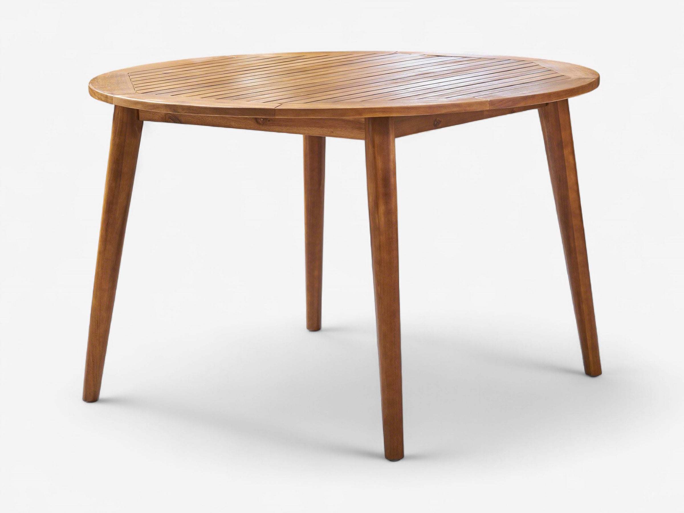 Círculo Acacia Wood Patio Table