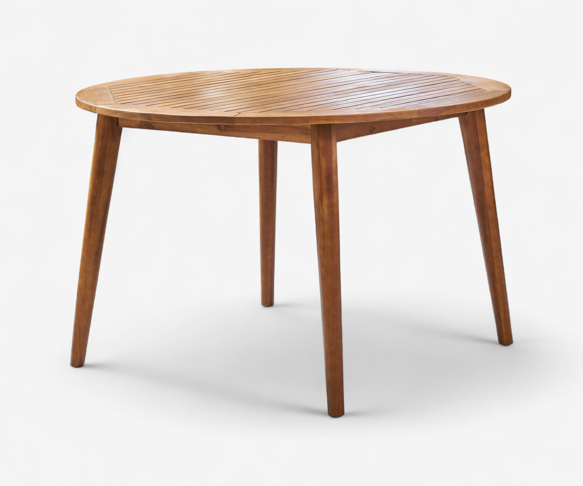 Círculo Acacia Wood Patio Table