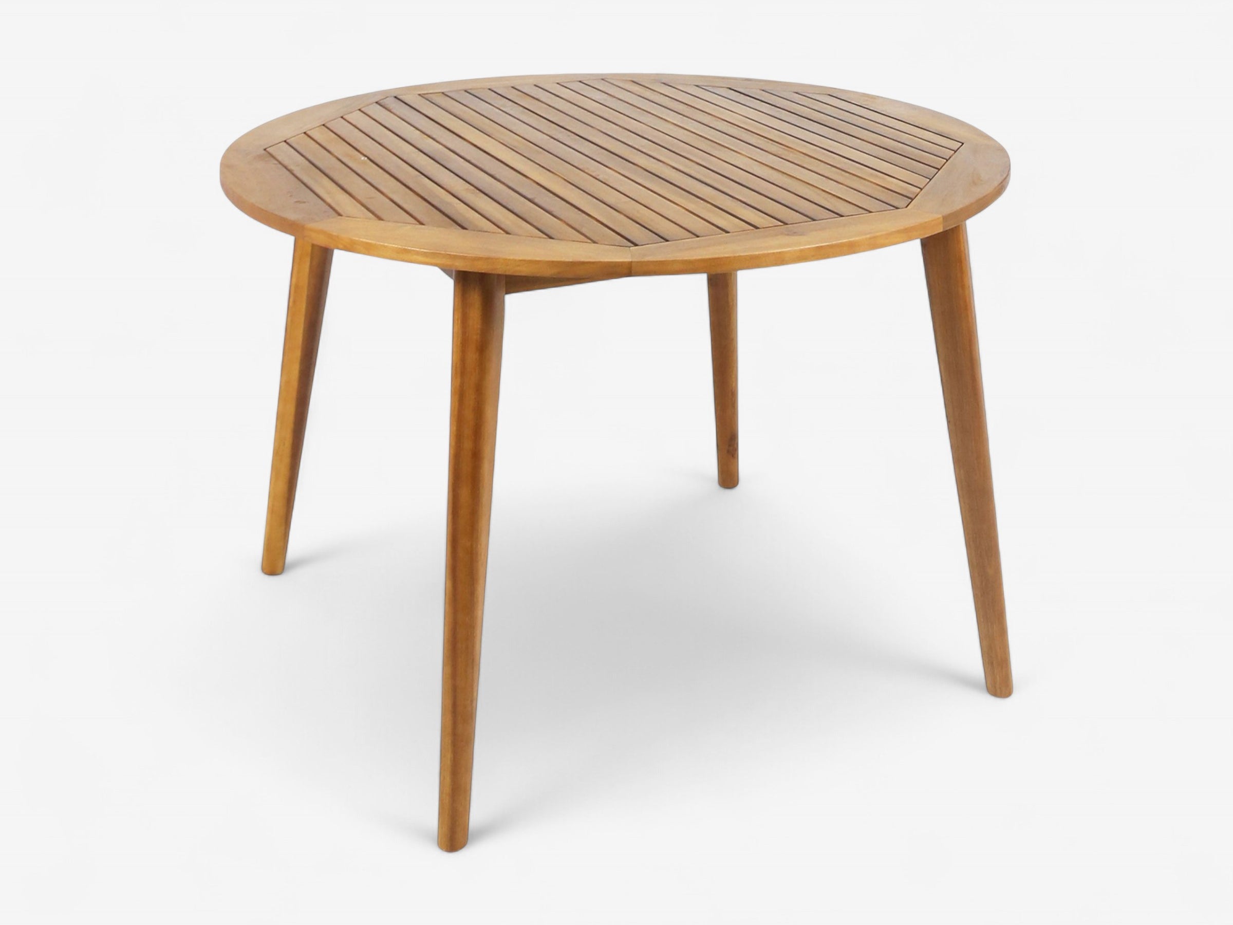 Círculo Acacia Wood Patio Table