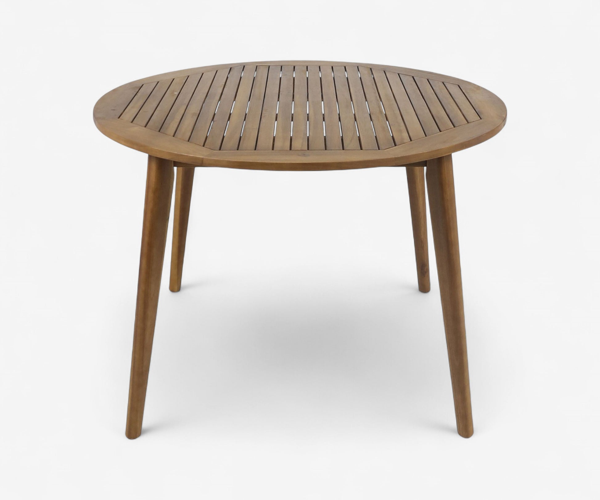 Círculo Acacia Wood Patio Table