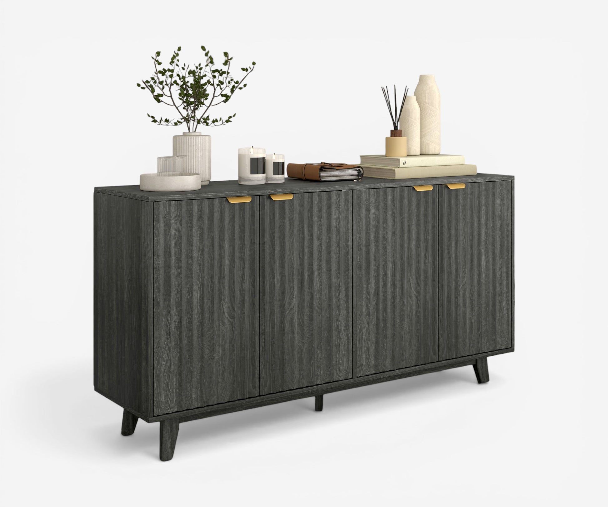 Rylan Fluted Sideboard - The Essential 
