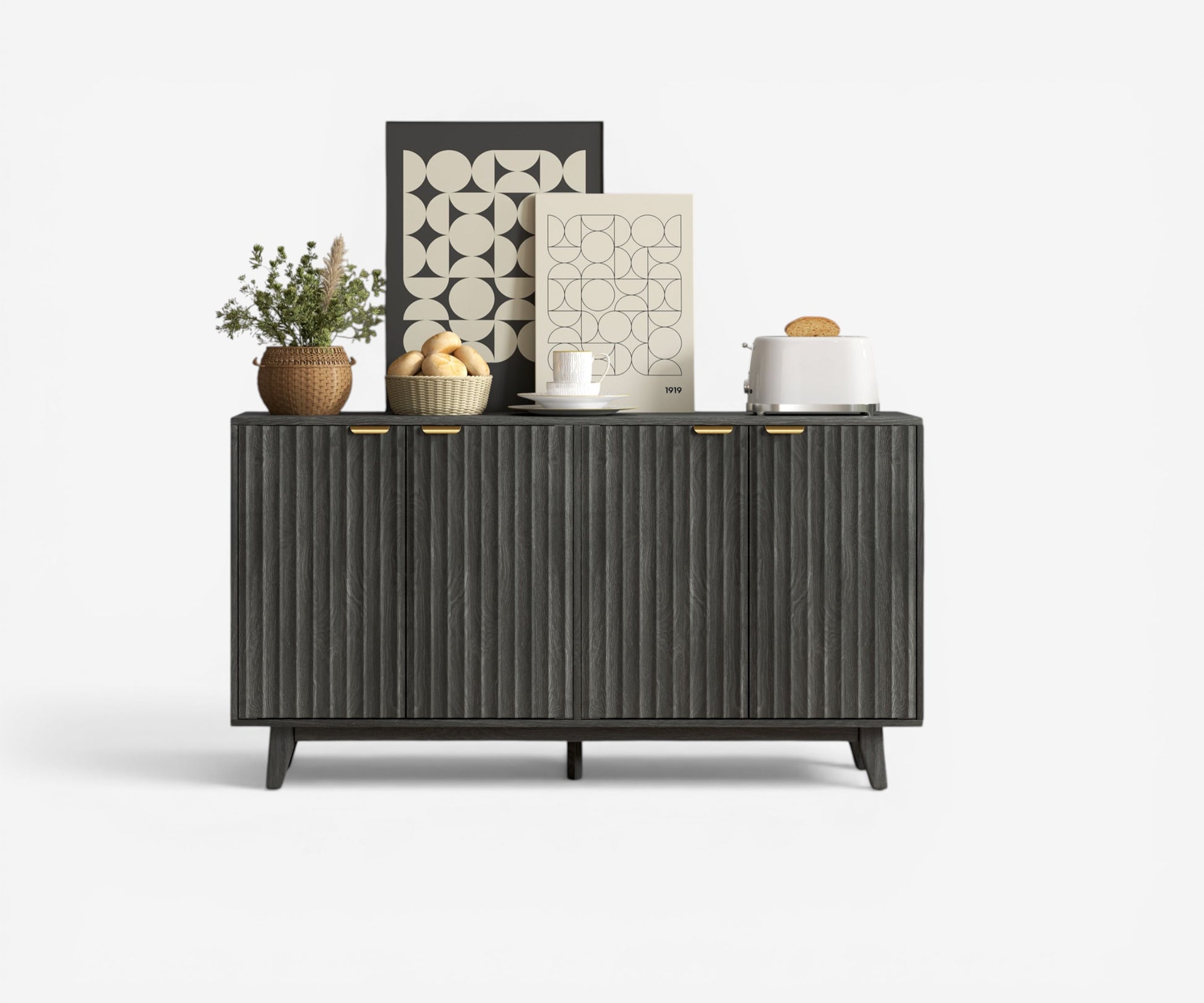 Rylan Fluted Sideboard - The Essential 