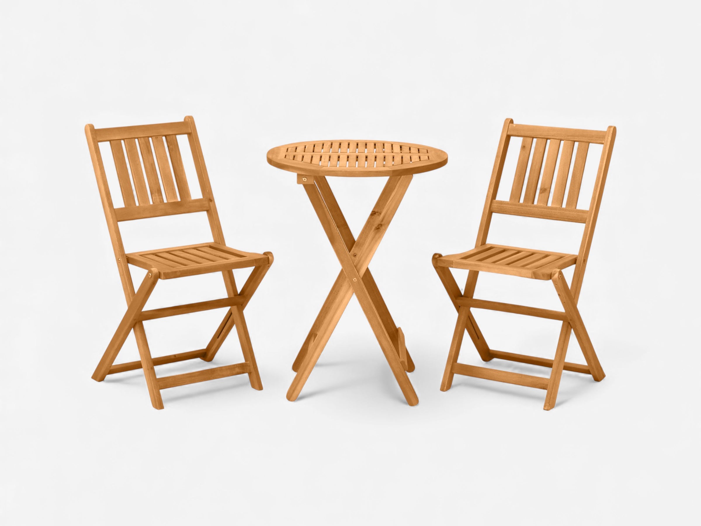 Terrace Wood Bistro Set - The Essential 