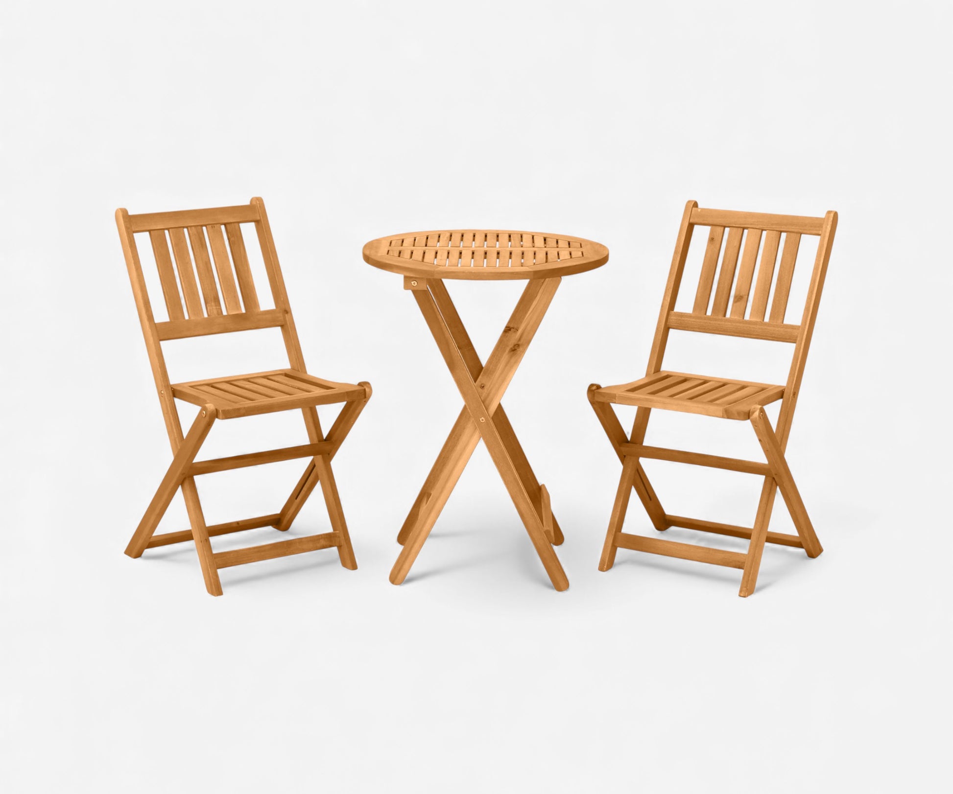 Terrace Wood Bistro Set - The Essential 