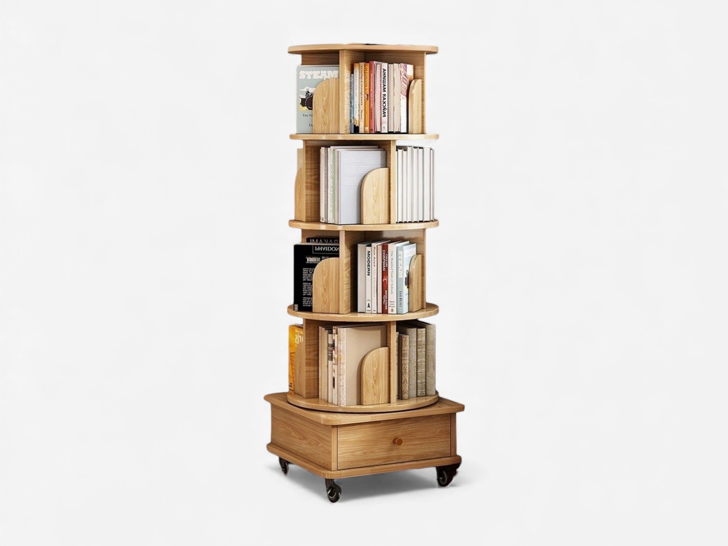 Shift Rotating Bookshelf - The Essential 