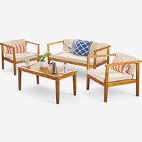 Acacia Loveseat + Club Chair Patio Set