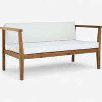 Acacia Loveseat + Club Chair Patio Set