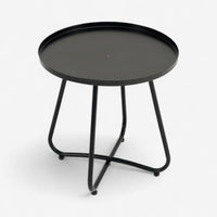 Low-Back Rattan Patio Set