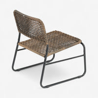 Low-Back Rattan Patio Set