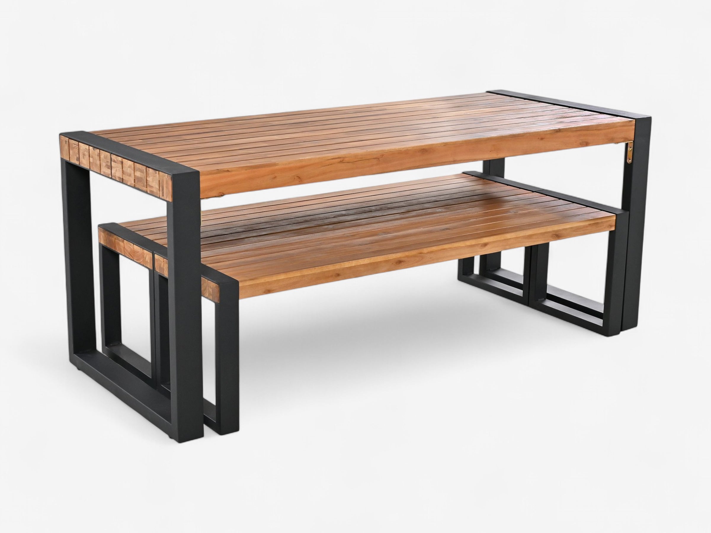 Solid Wood Patio Dining Set - The Essential 