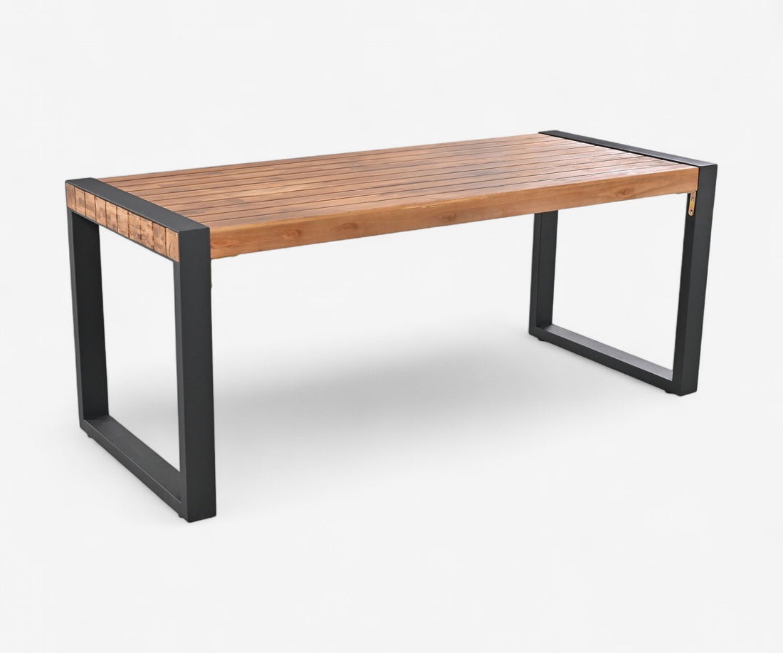 Solid Wood Patio Dining Set