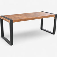Solid Wood Patio Dining Set