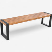 Solid Wood Patio Dining Set