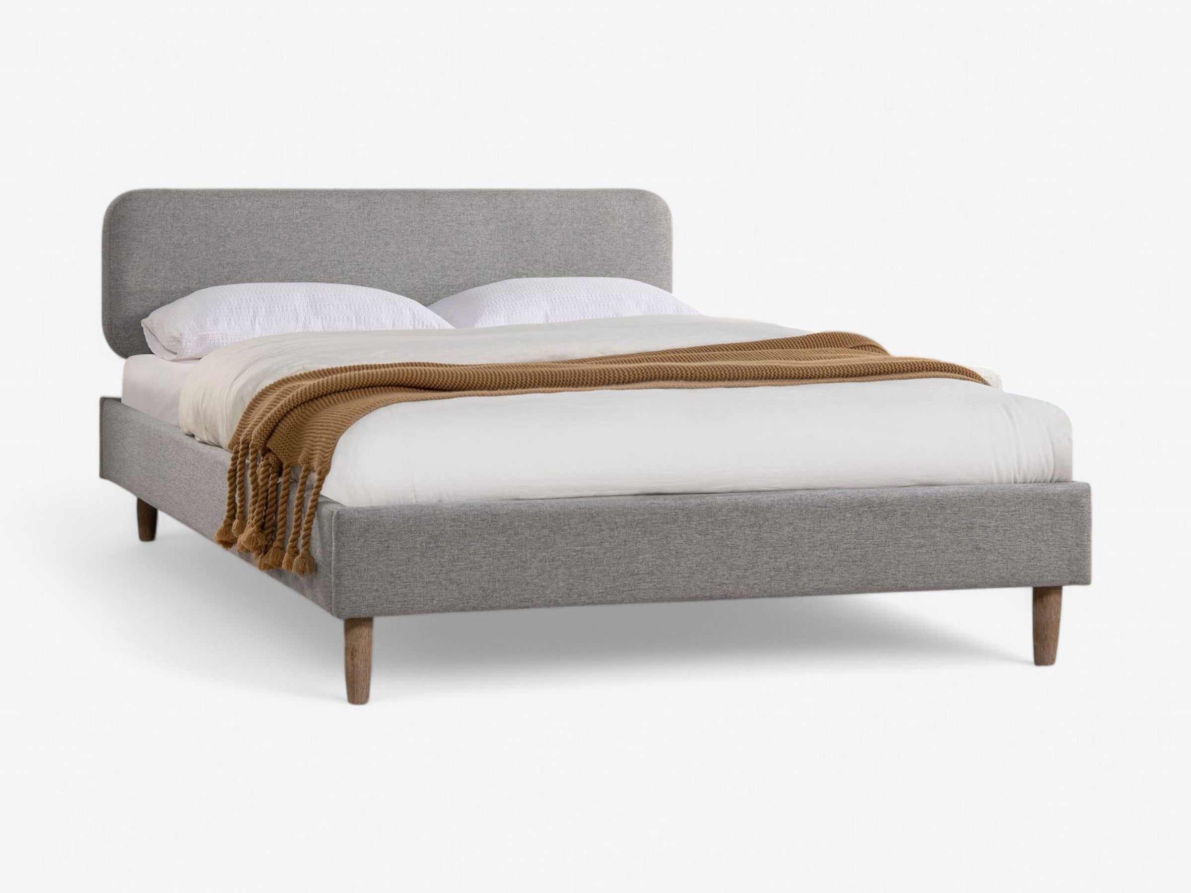 Low Profile Upholstered Bed Frame - The Essential 