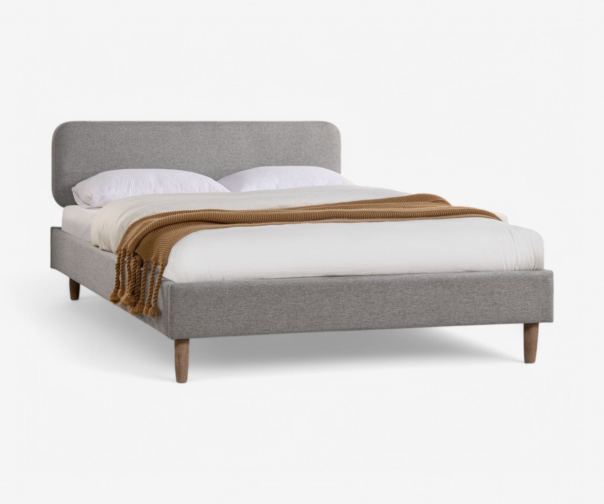 Low Profile Upholstered Bed Frame - The Essential 