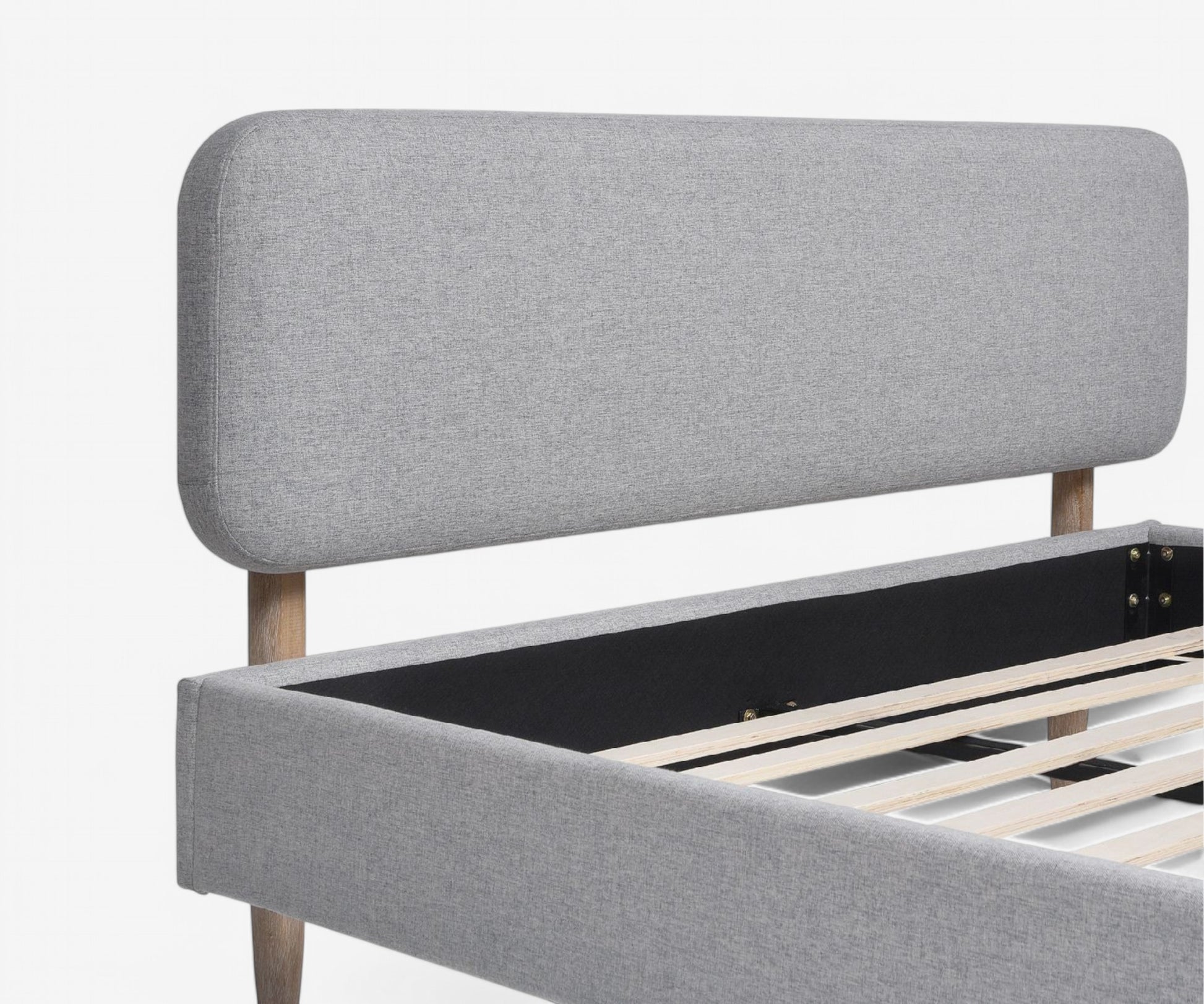 Low Profile Upholstered Bed Frame - The Essential 