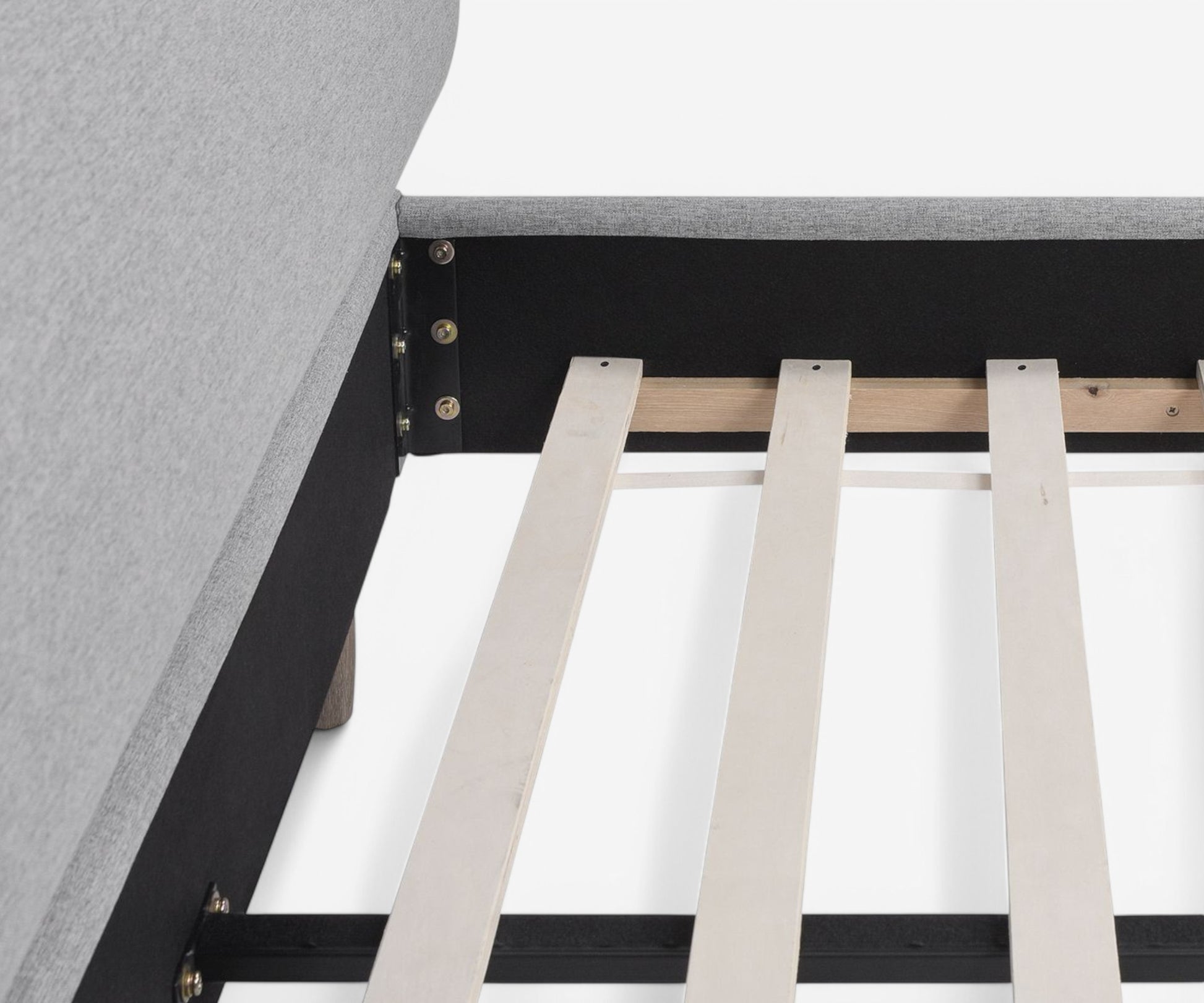 Low Profile Upholstered Bed Frame - The Essential 