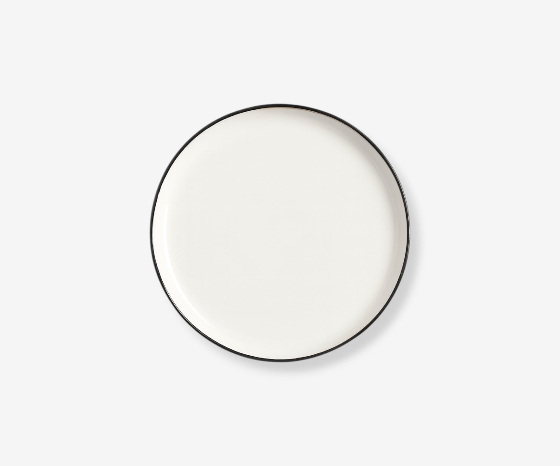 Contrast Rim Porcelain Dinnerware - The Essential 