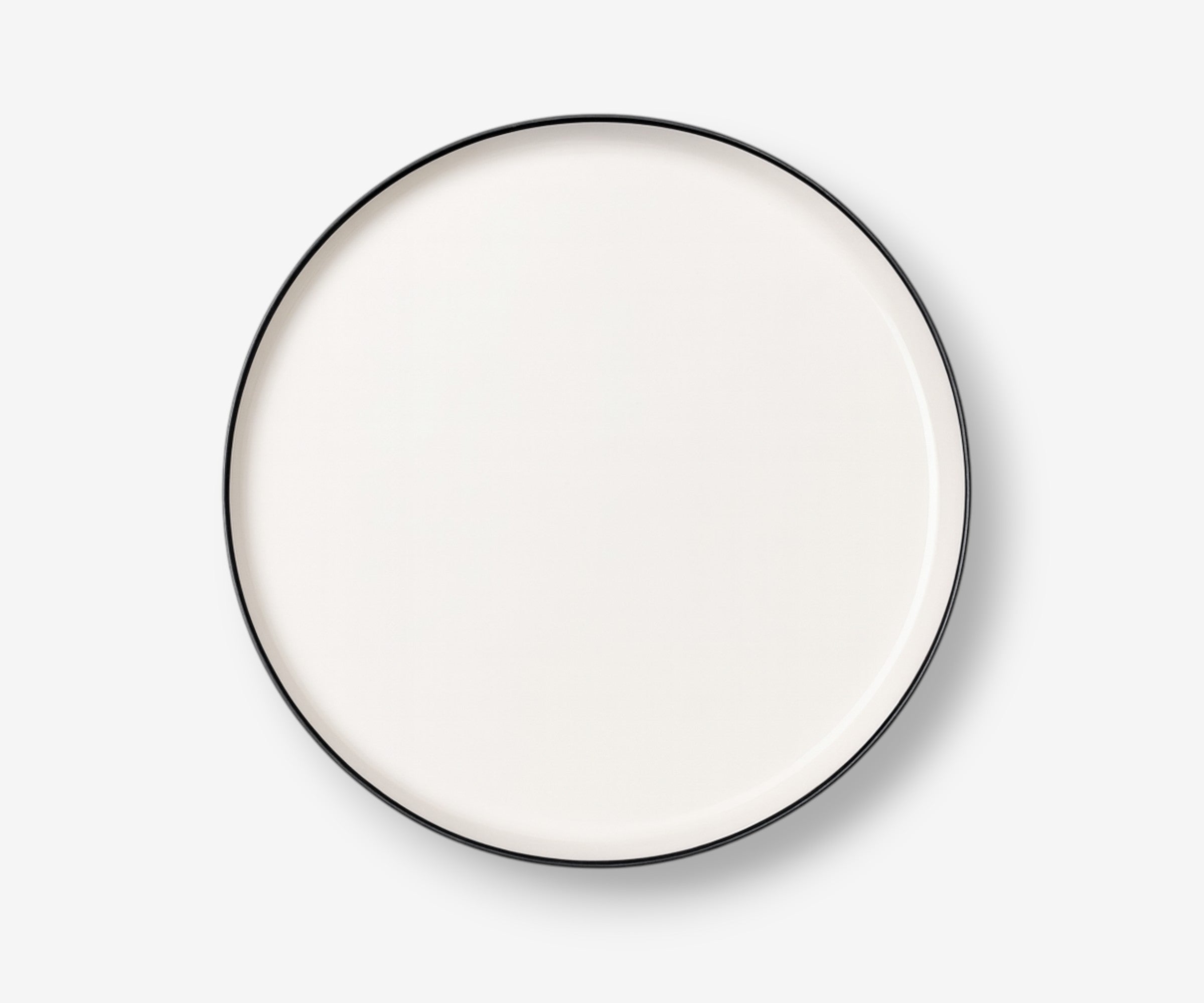 Contrast Rim Porcelain Dinnerware - The Essential 