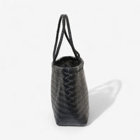 Handwoven Leather Tote