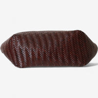 Handwoven Leather Tote