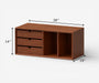 ShapeShift Solid Wood Modular Shelving - The Essential 
