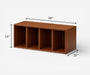 ShapeShift Solid Wood Modular Shelving - The Essential 