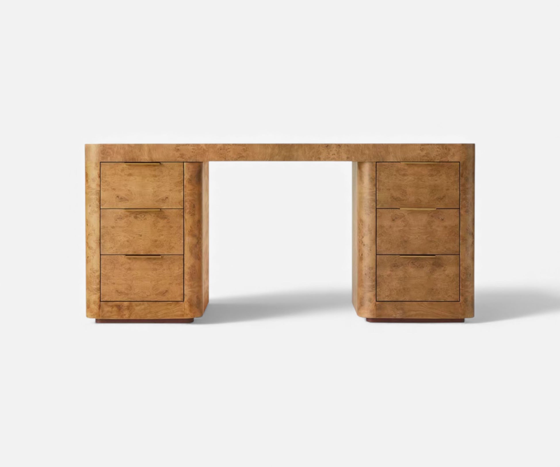 Hugo Burl Wood Desk - The Essential 