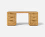 Hugo Burl Wood Desk - The Essential 