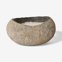 Carved River Stone Bowl