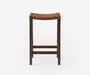 James Leather Bar Stool - The Essential 