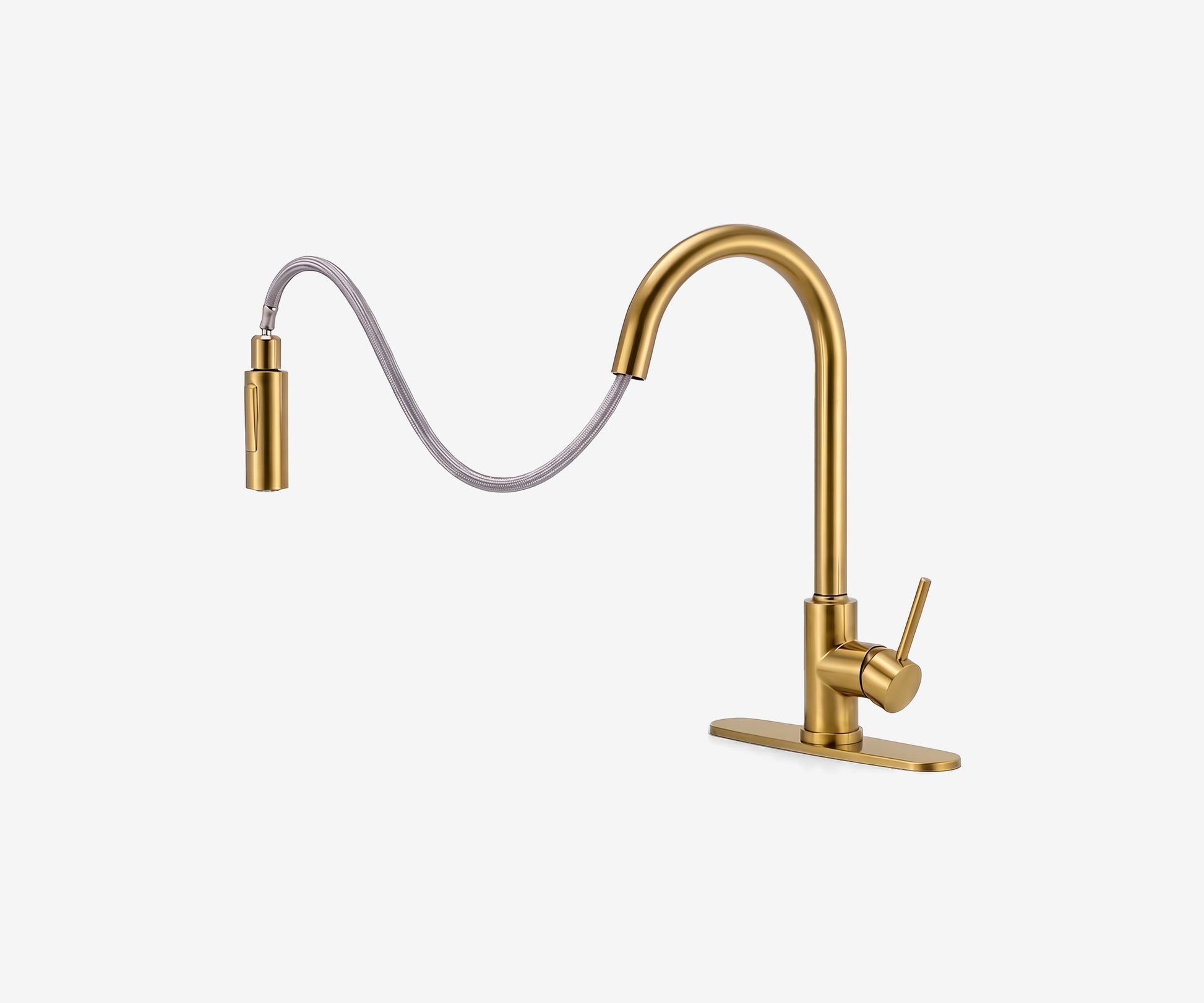 Kitchen Faucet with Pull-Down Sprayer