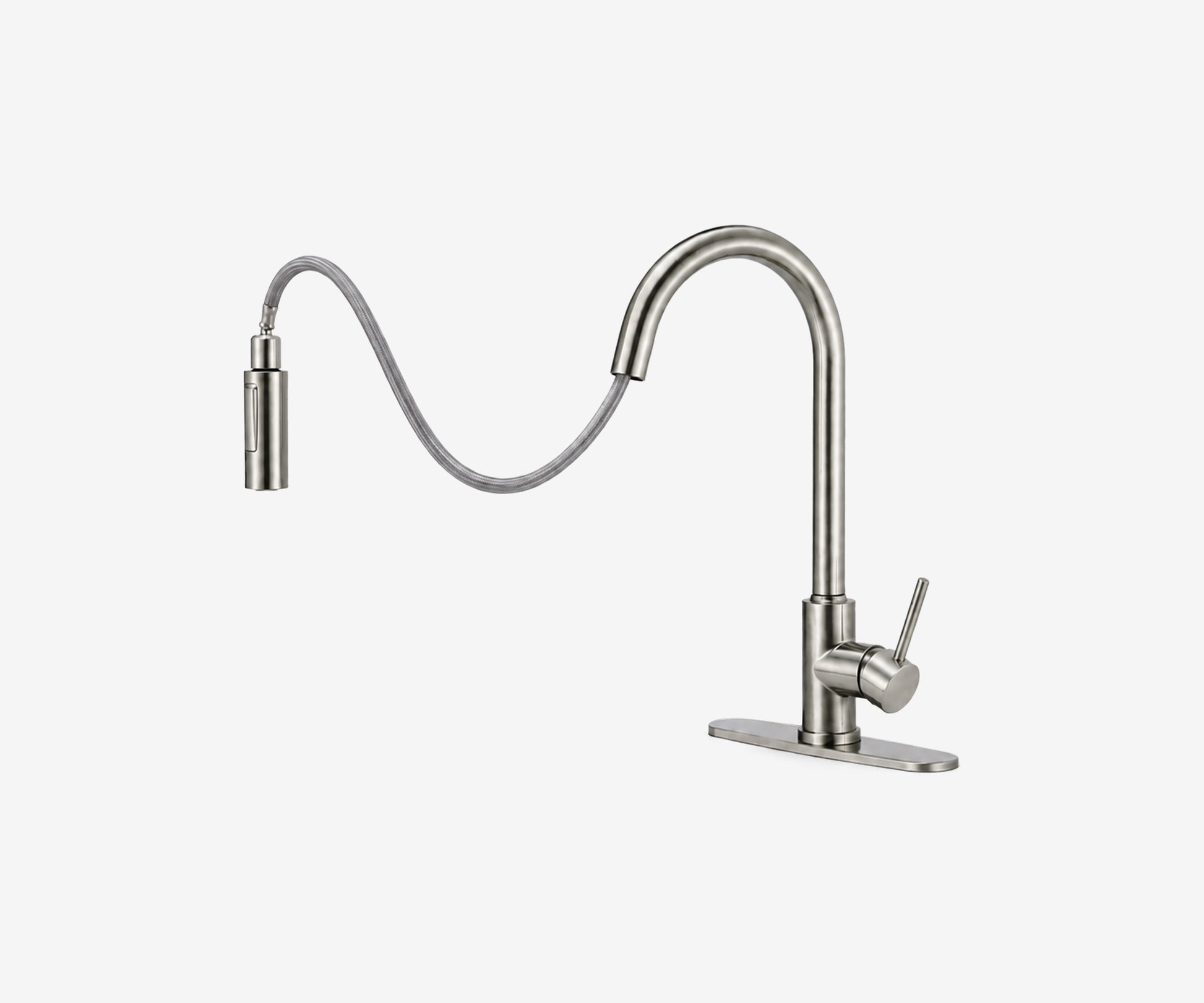 Kitchen Faucet with Pull-Down Sprayer