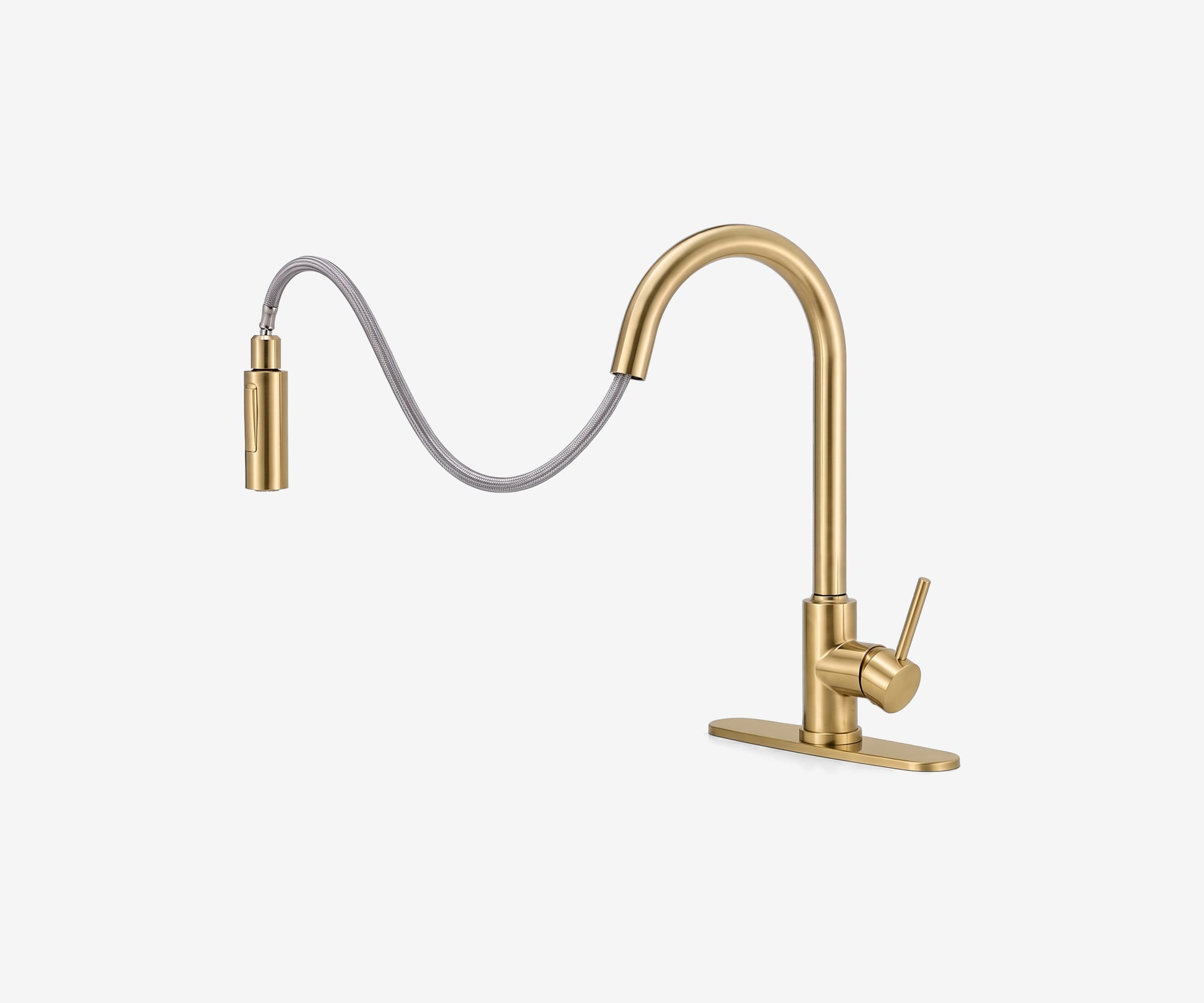 Kitchen Faucet with Pull-Down Sprayer
