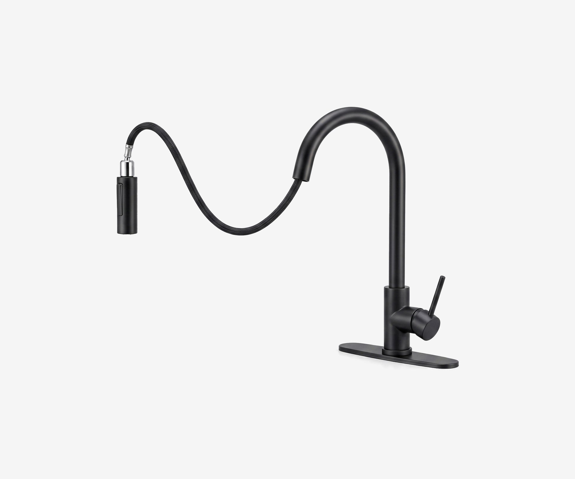 Kitchen Faucet with Pull-Down Sprayer