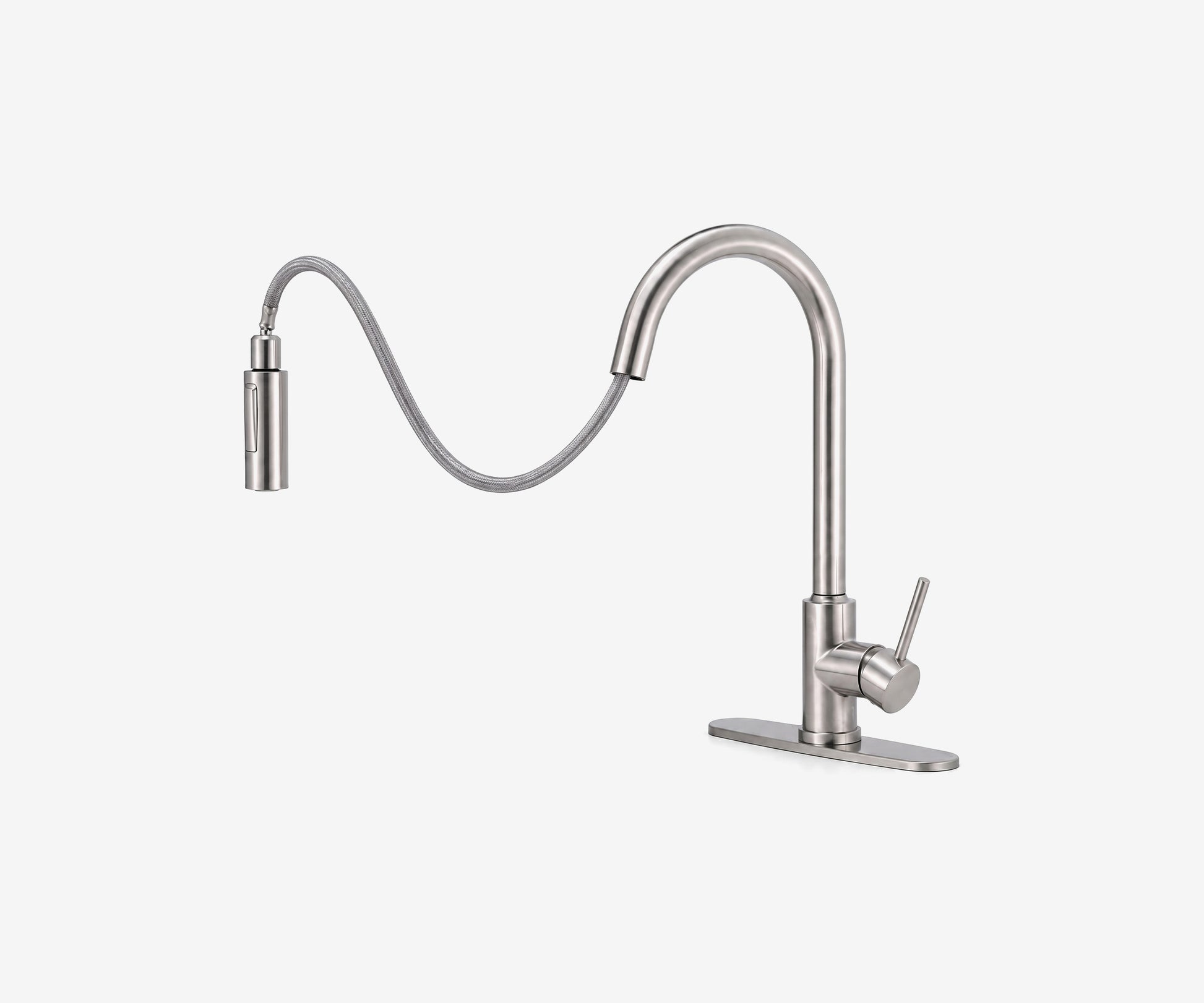 Kitchen Faucet with Pull-Down Sprayer