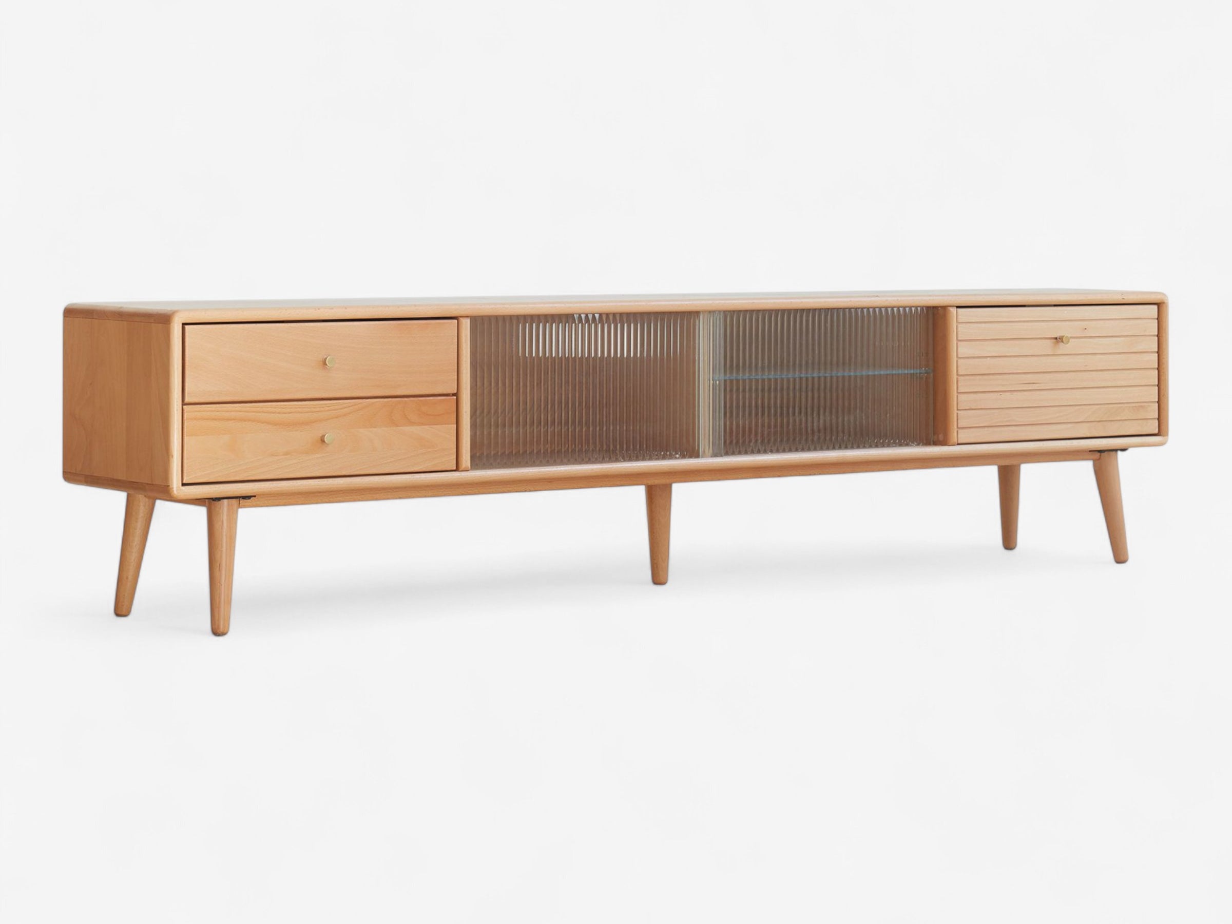 Malmo Solid Oak Media Stand