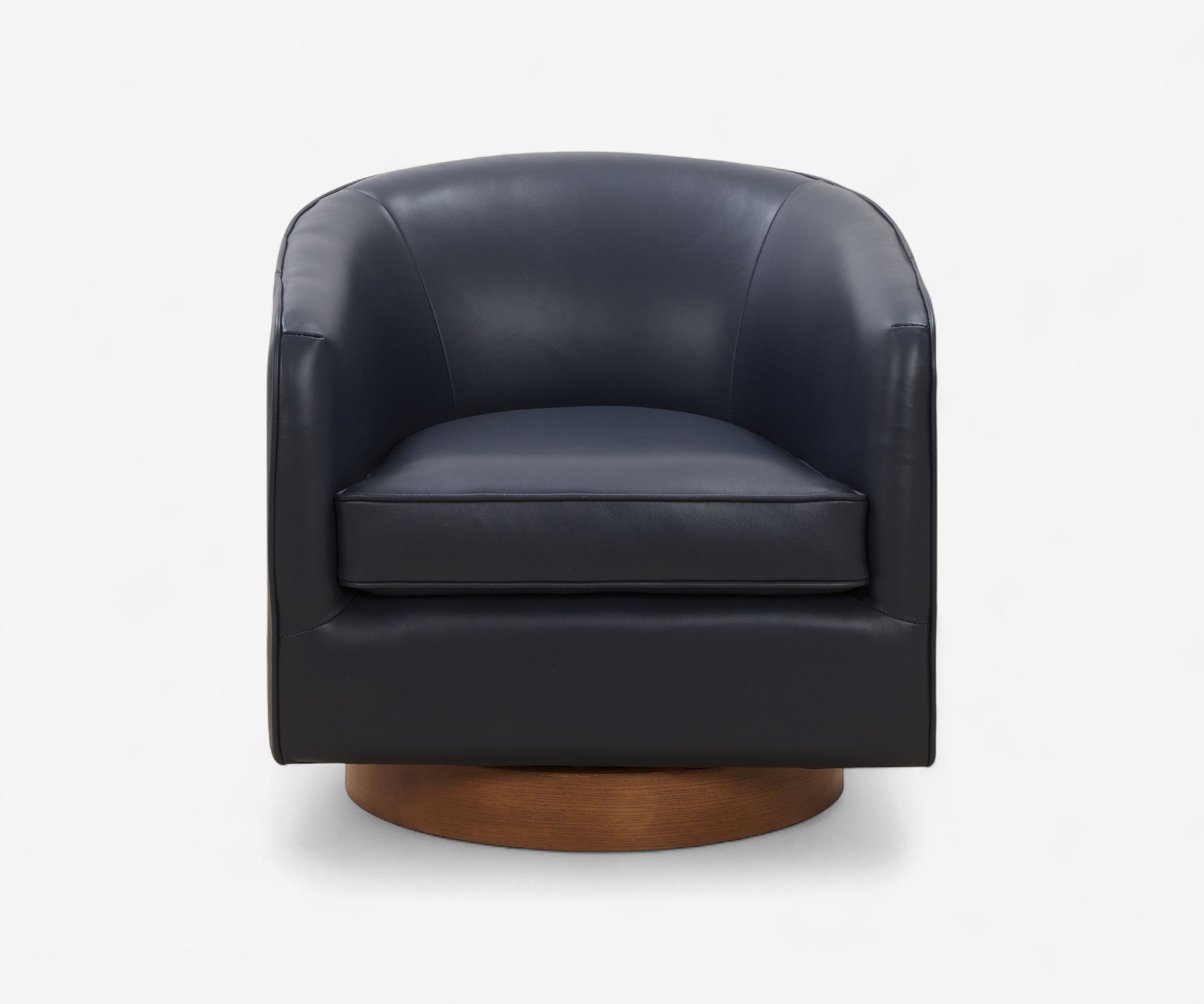 Milo Leather Swivel Chair